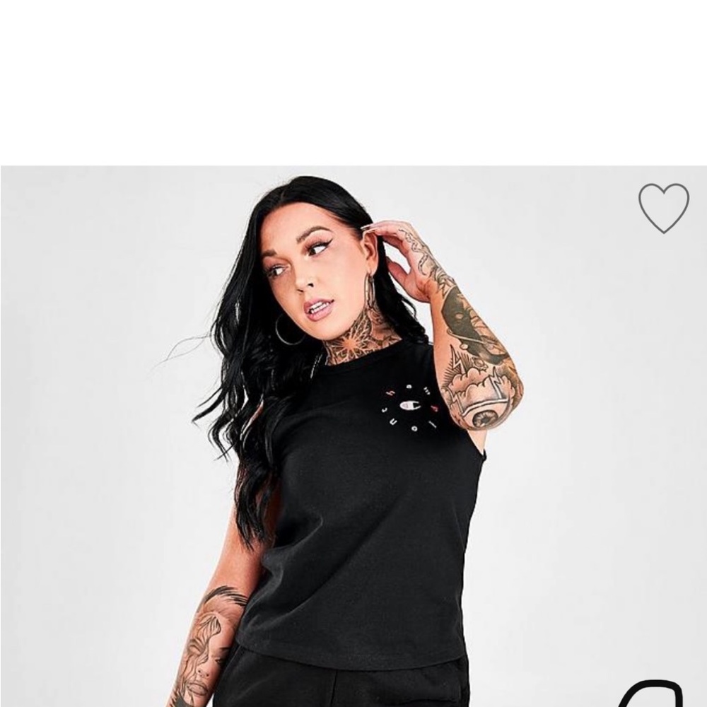 Champion Black Tank Top
